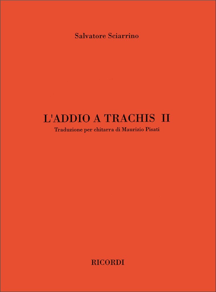 L'Addio A Trachis II
